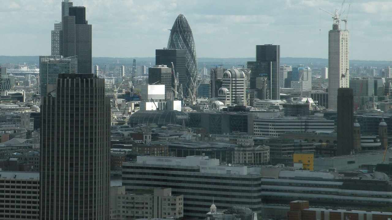 The City of London financial district