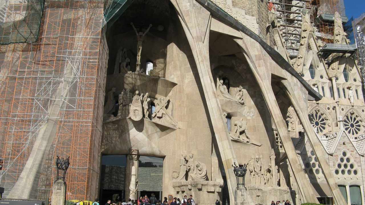Sagrada Família Passion Façade in Barcelona — Spain country profile hero image